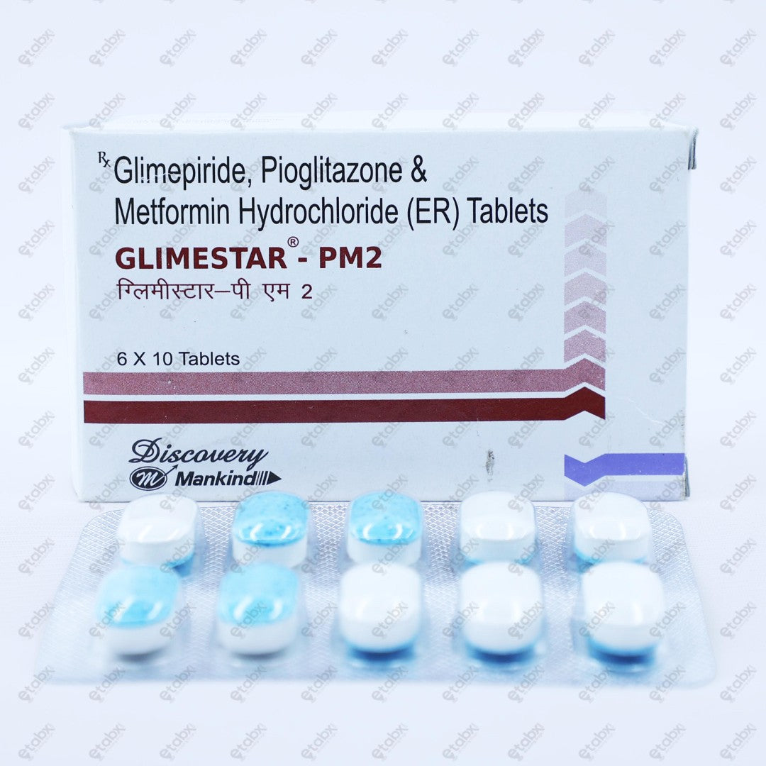 Glimestar PM2 Tablet 10's