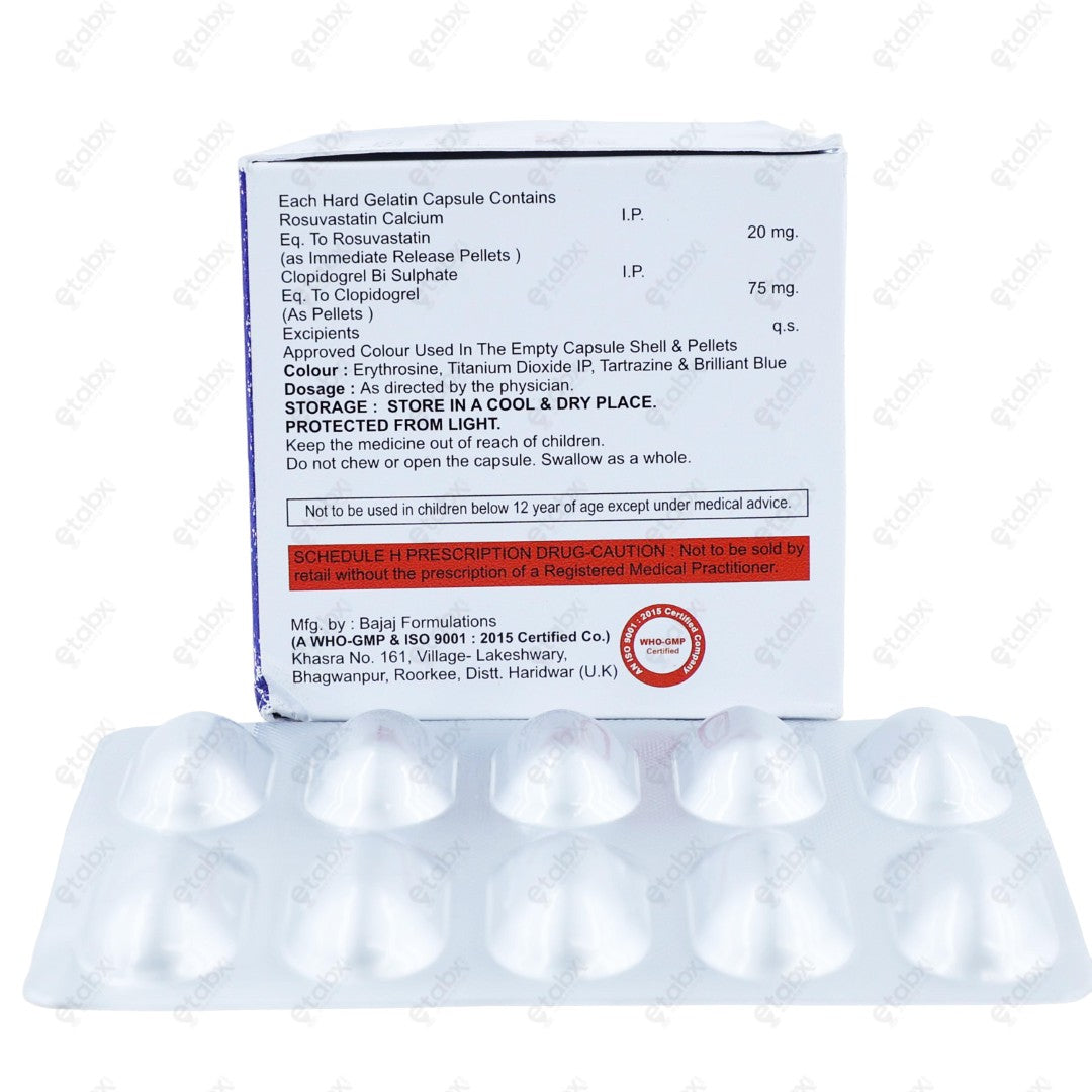 Rosvie CV 20mg Tablet 10's