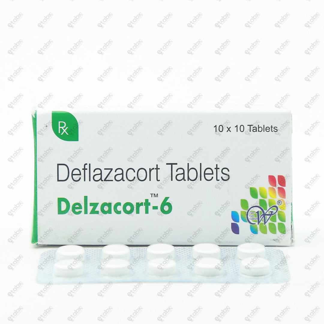 DELZACORT 6mg Tablet Anti-Inflammatory (10's)