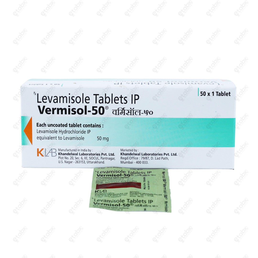 Vermisol 50mg Tablet 1's