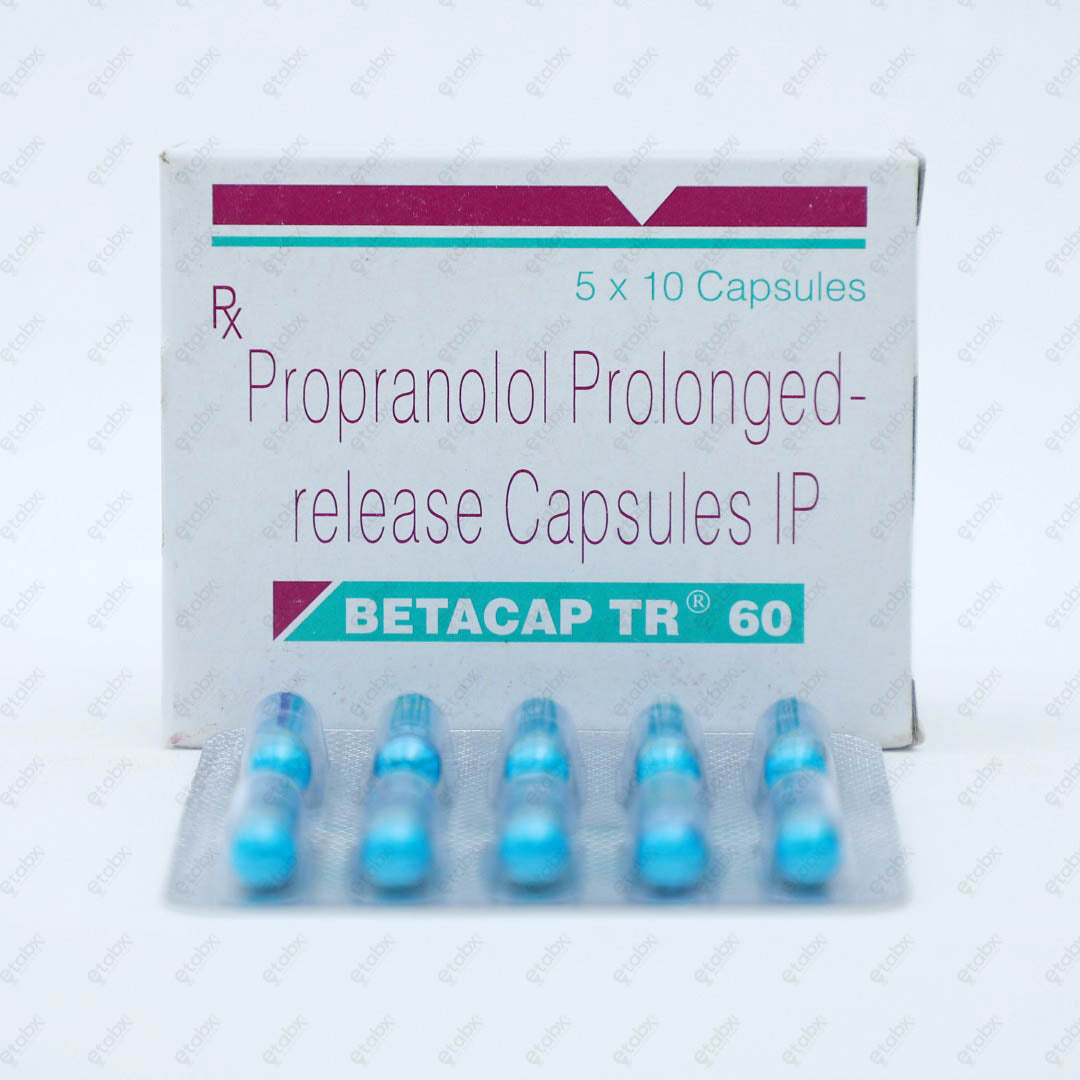 Betacap TR 60mg Capsule 10's