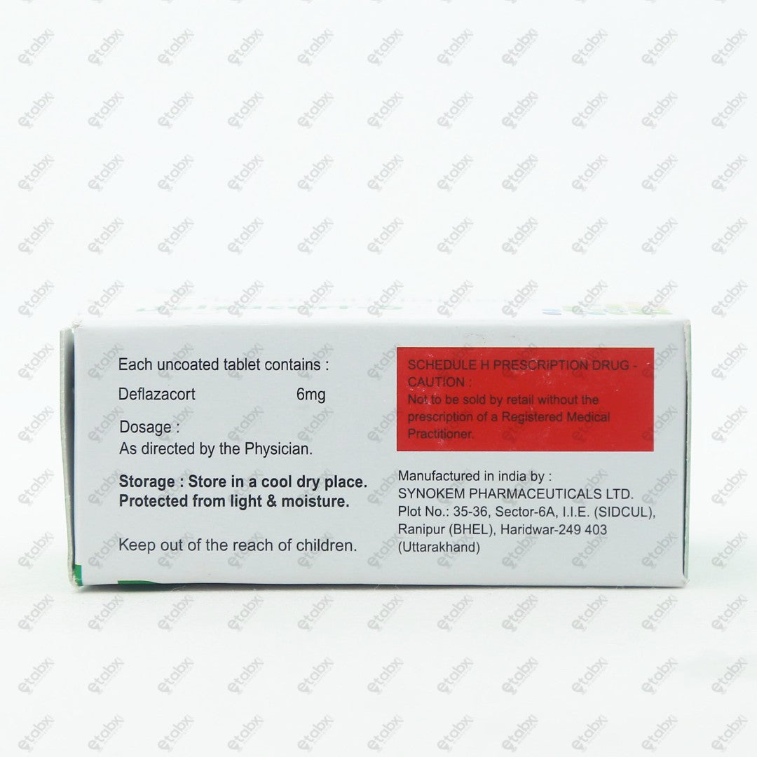 DELZACORT 6mg Tablet Anti-Inflammatory (10's)