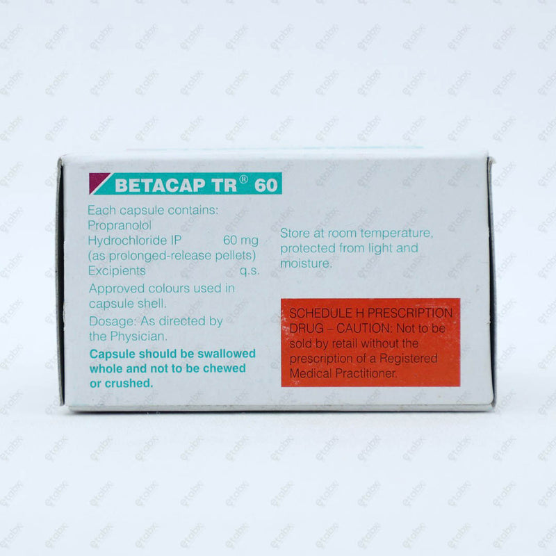 Betacap TR 60mg Capsule 10's