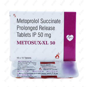 Metosux XL 50 Tablet 10's