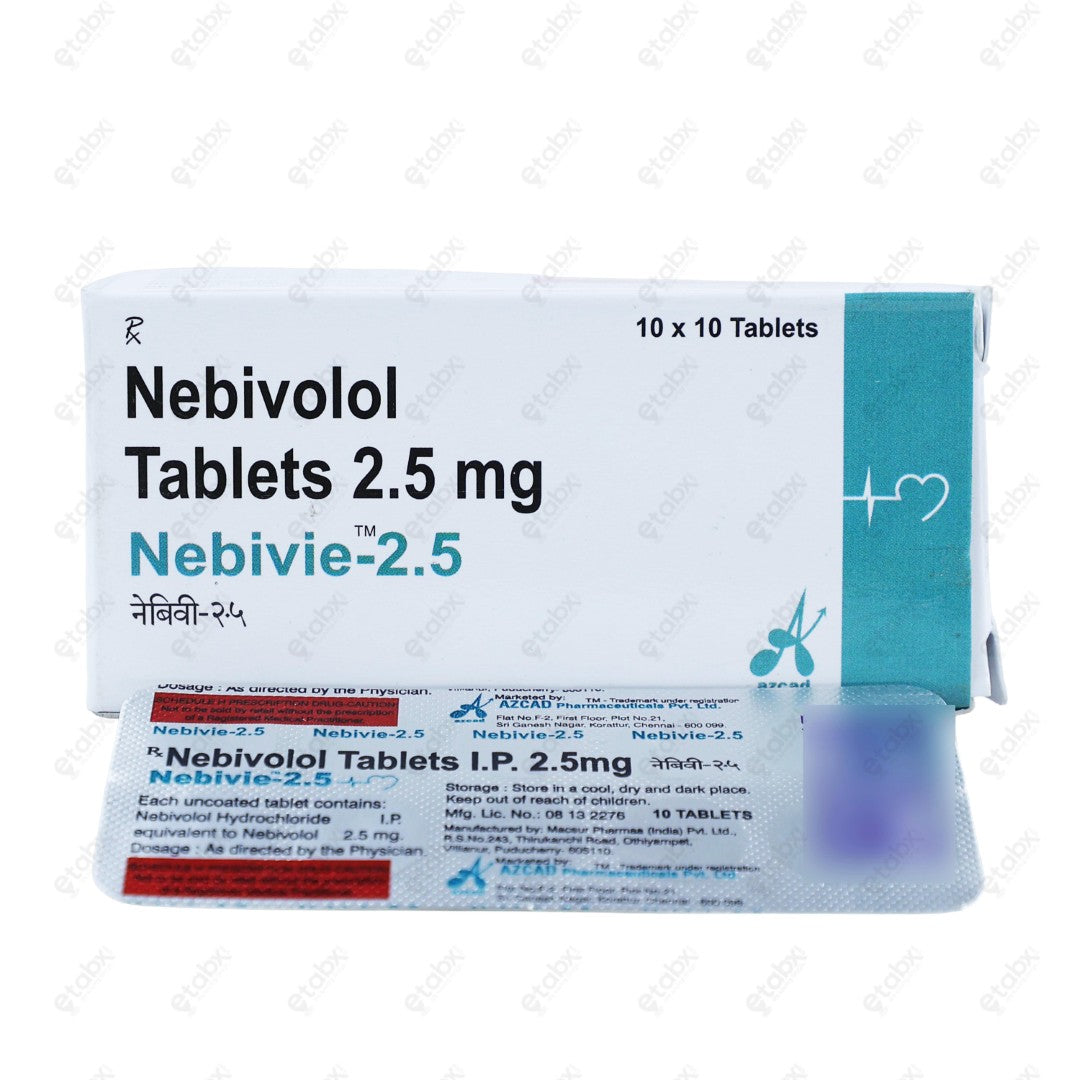 Nebivie 2.5 Tablet 10's