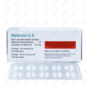 Nebivie 2.5 Tablet 10's