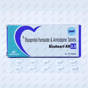 BISOHEART AM 2.5mg Tablets (10's)