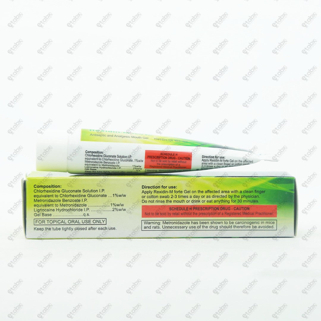 Rexidin M Forte Gel 15gm