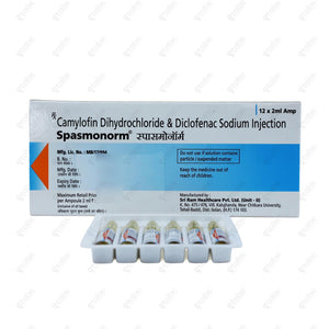 Spasmonorm 2ml Injection 1's