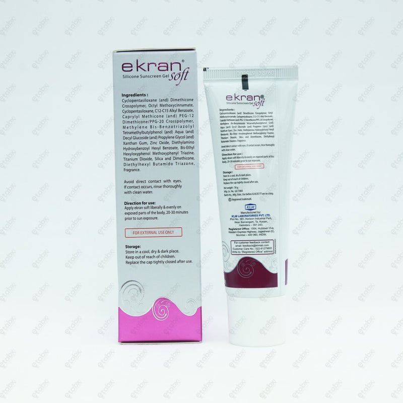 Ekran Aqua Gel 50gm - Hydrating & Cooling Gel