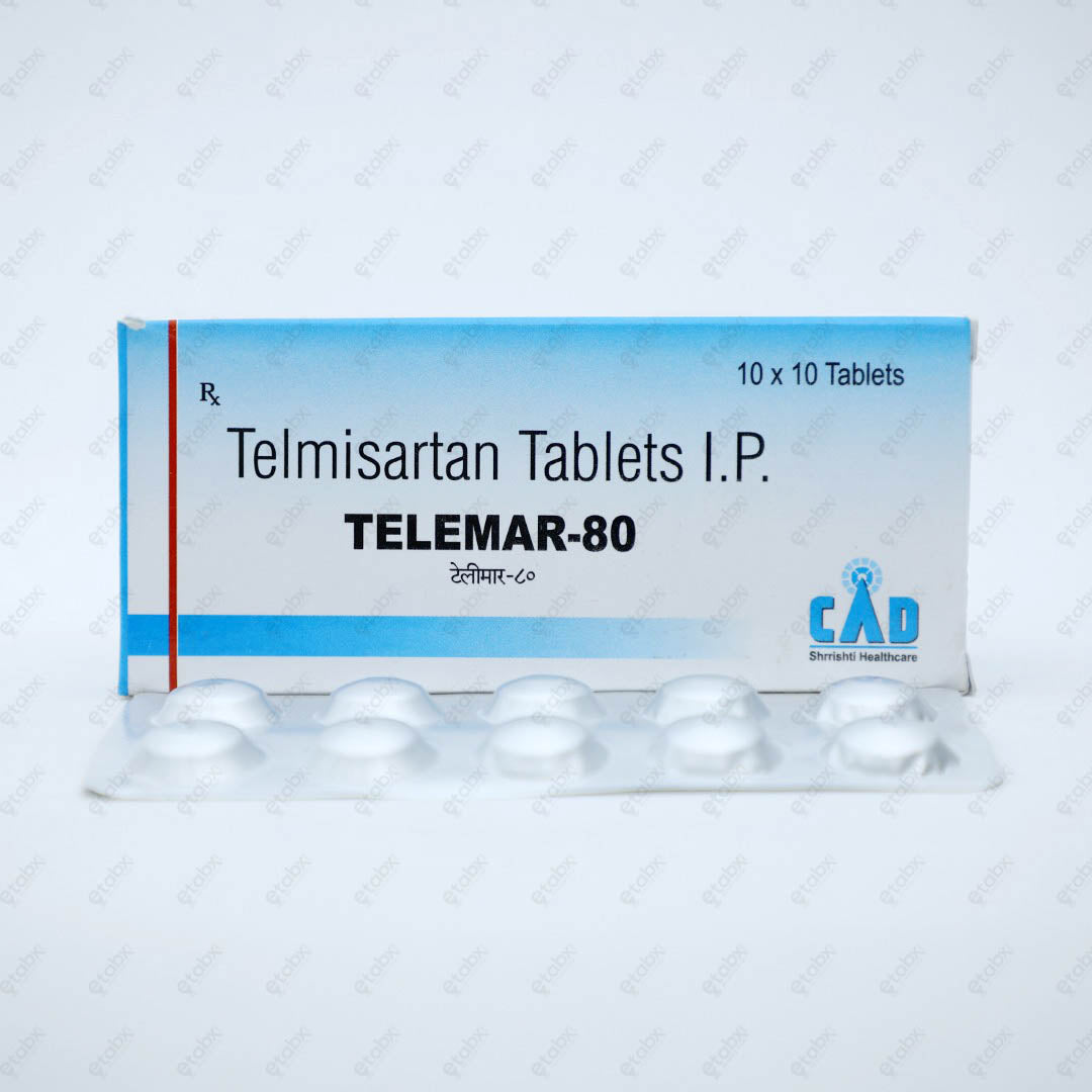 TELEMAR 80mg Tablets 10's