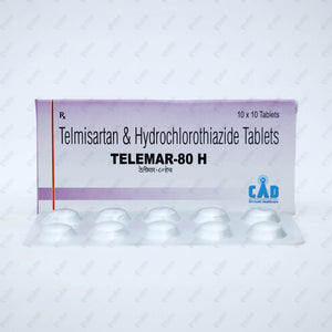 TELEMAR 80 H Tablets 10's