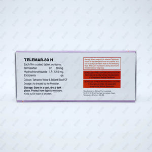 TELEMAR 80 H Tablets 10's