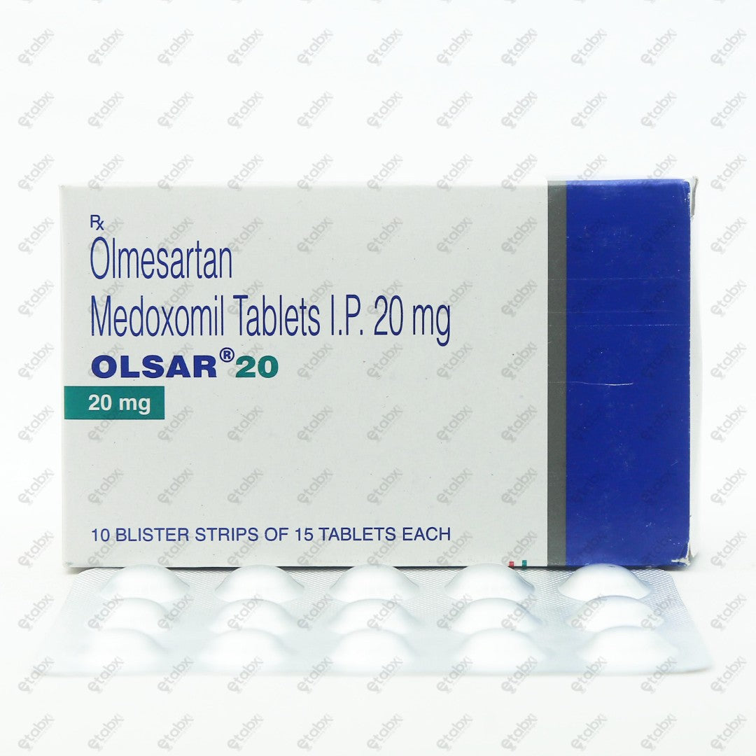 Olsar 20mg Tablet 15's