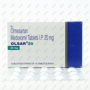 Olsar 20mg Tablet 15's