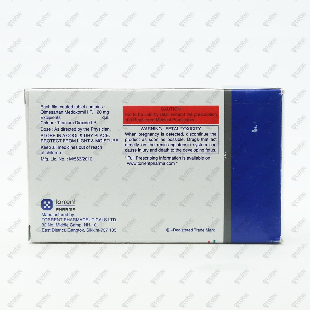 Olsar 20mg Tablet 15's