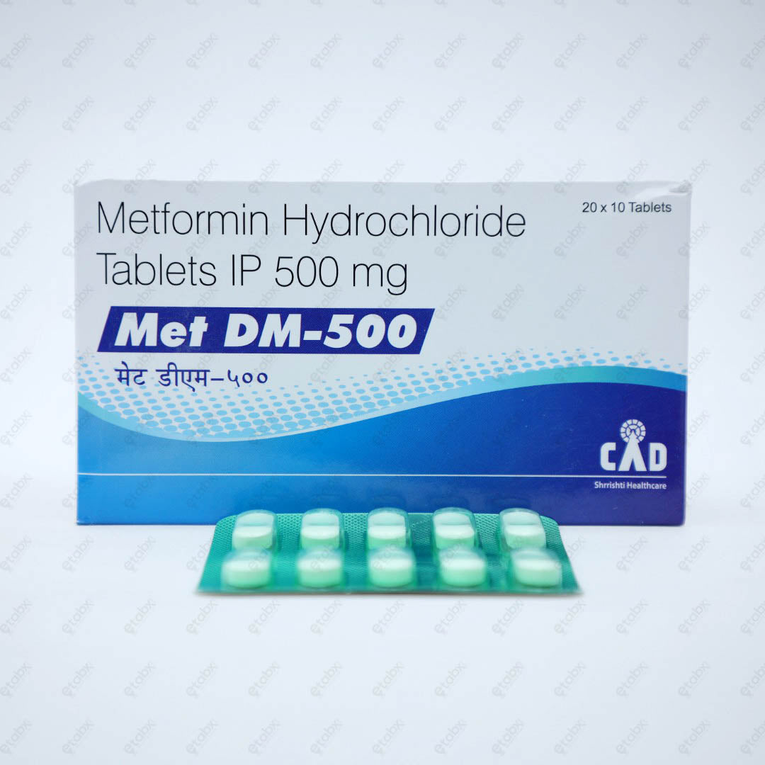 Met DM 500 Tablet 10's