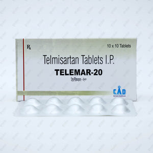 TELEMAR 20mg Tablets 15's