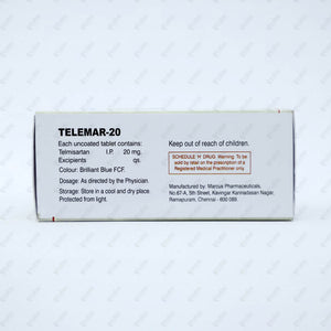 TELEMAR 20mg Tablets 15's