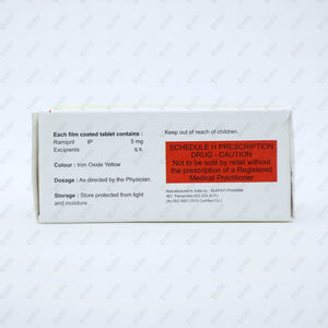 Ramilace 5mg Tablet 10's