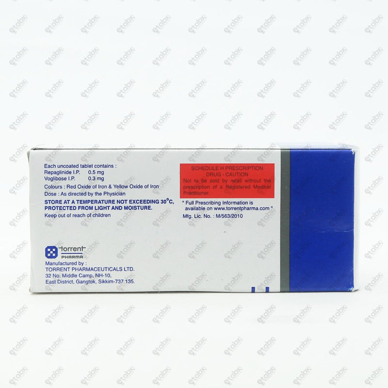 Eurepa V 0.5mg / 0.3mg Tablet
