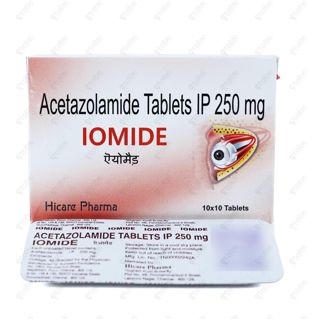 Iomide 250mg Tablets 10's