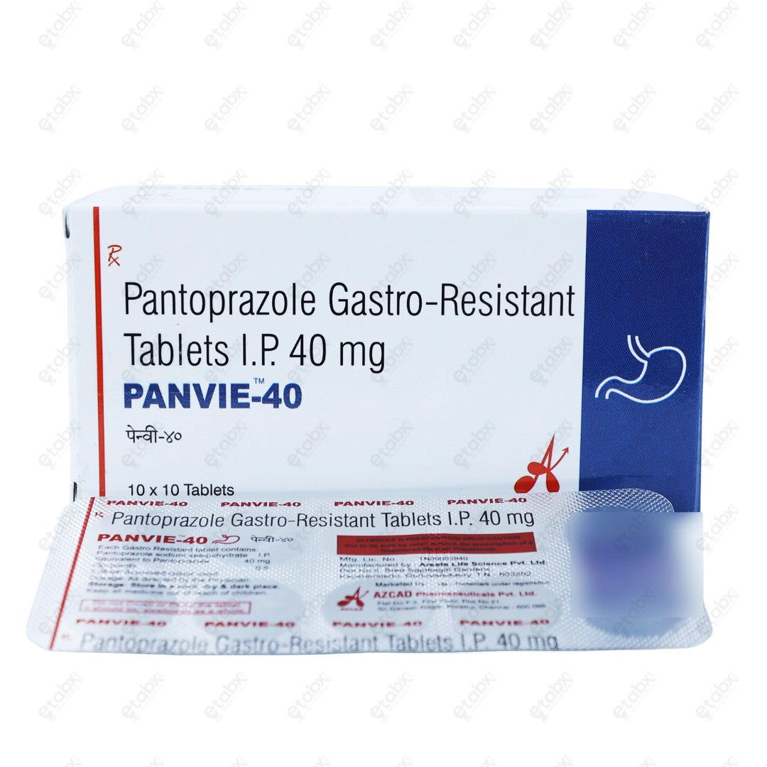 Panvie 40mg Tablet 10's