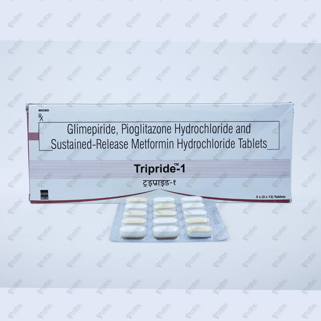 Tripride 1mg Tablet 15's