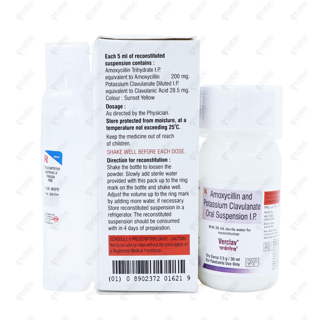 Verclav Dry Syrup 30ml