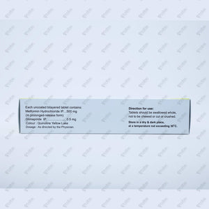 Diapride M 0.5 Tablet 15's