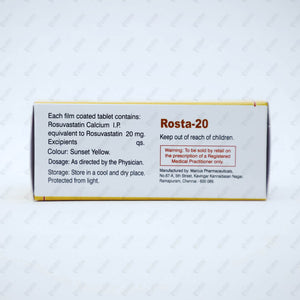 Rosta 20mg Tablet 15's