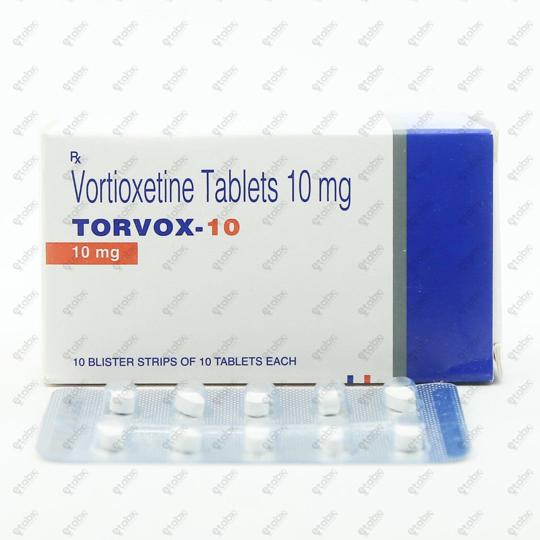 Torvox 10mg Tablet 10's