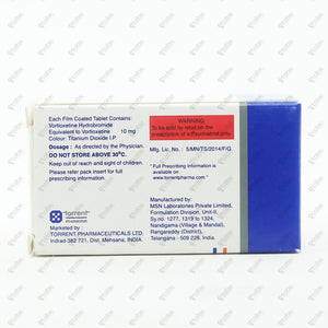 Torvox 10mg Tablet 10's