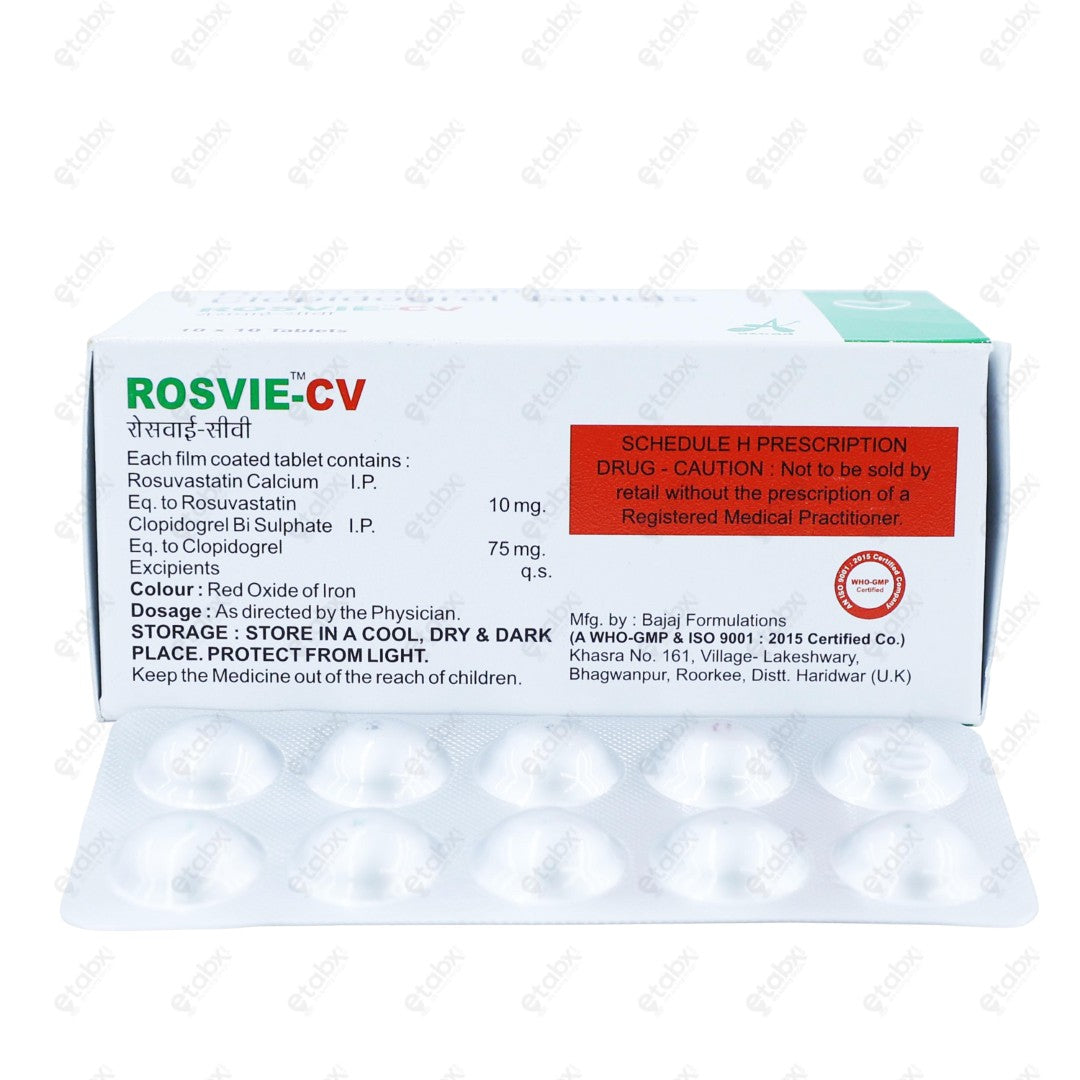 ROSVIE CV Tablet 10's