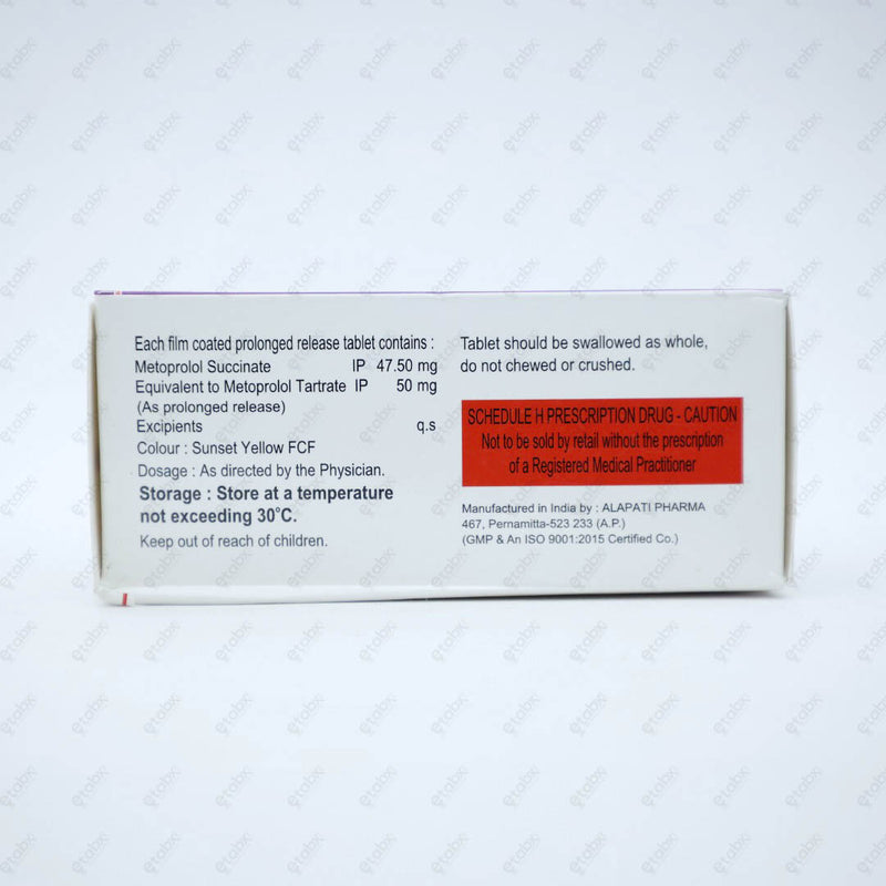Metbeta XL 50mg Tablet 10's