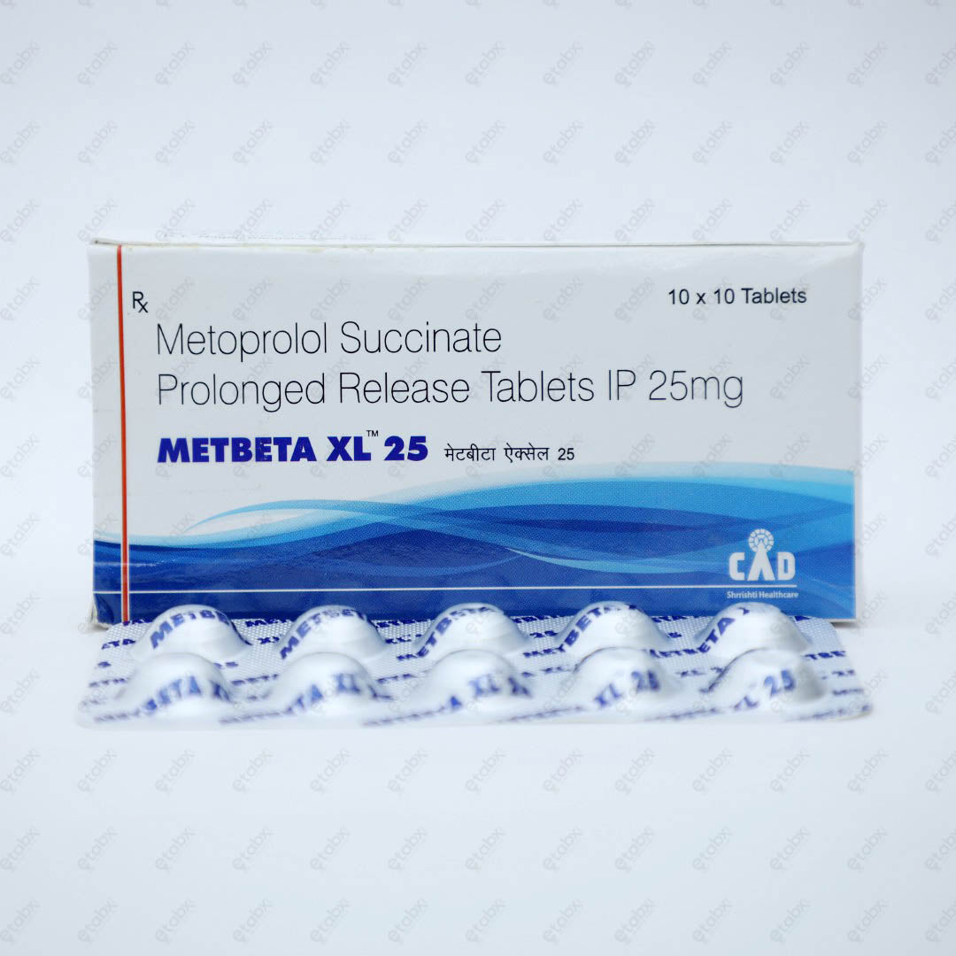 Metbeta XL 25mg Tablet 15's