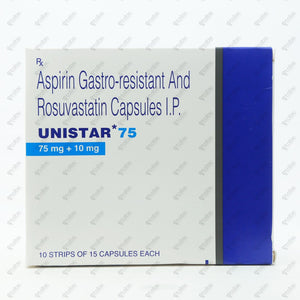 Unistar 75mg Capsules 15's