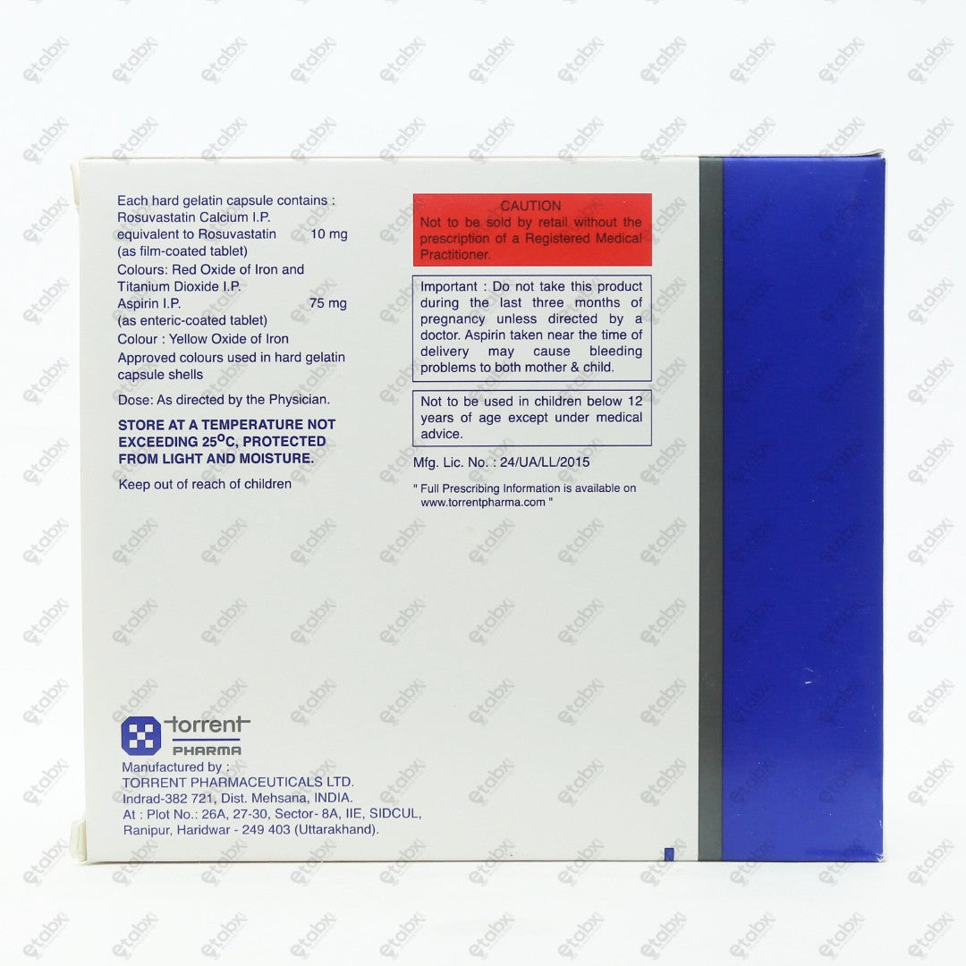 Unistar 75mg Capsules 15's