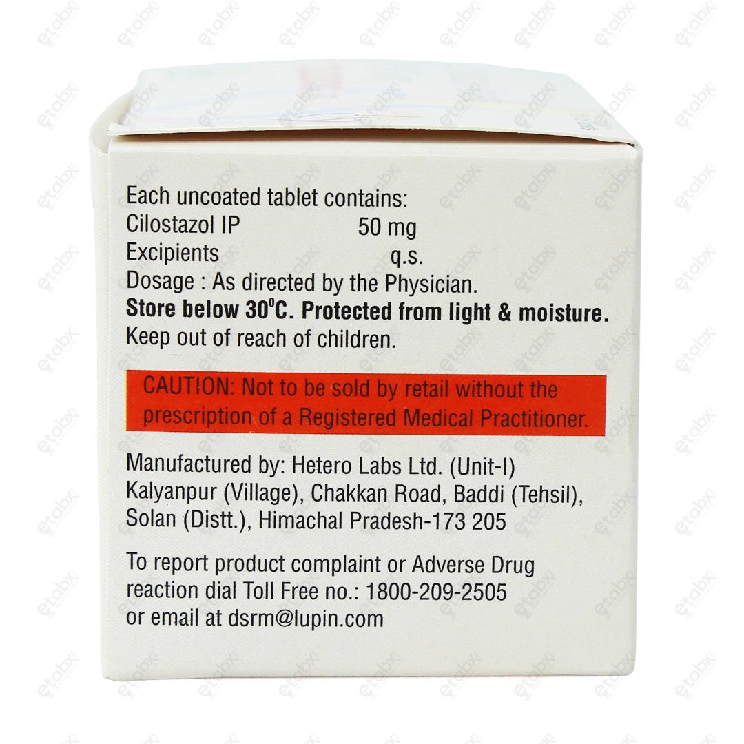 Cilodoc 50mg Tablet 15's