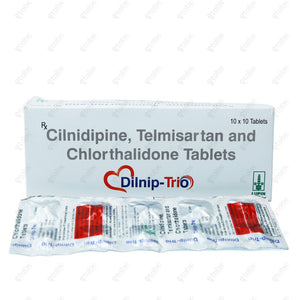 Dilnip Trio Tablet 10's