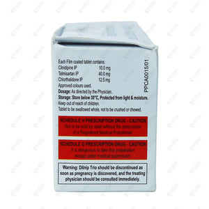 Dilnip Trio Tablet 10's