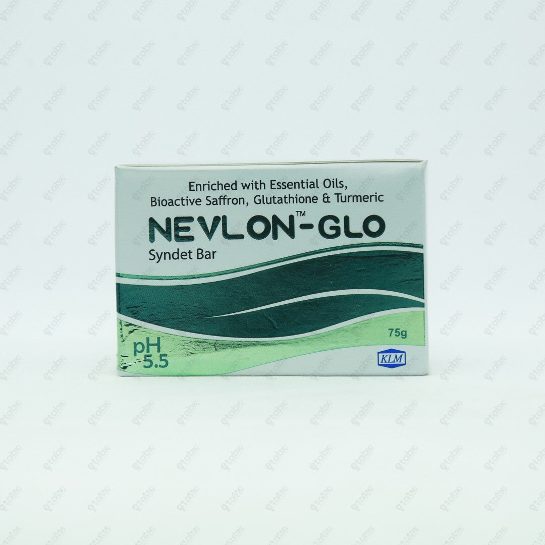Nevlon Glo Syndet Bar 75gm