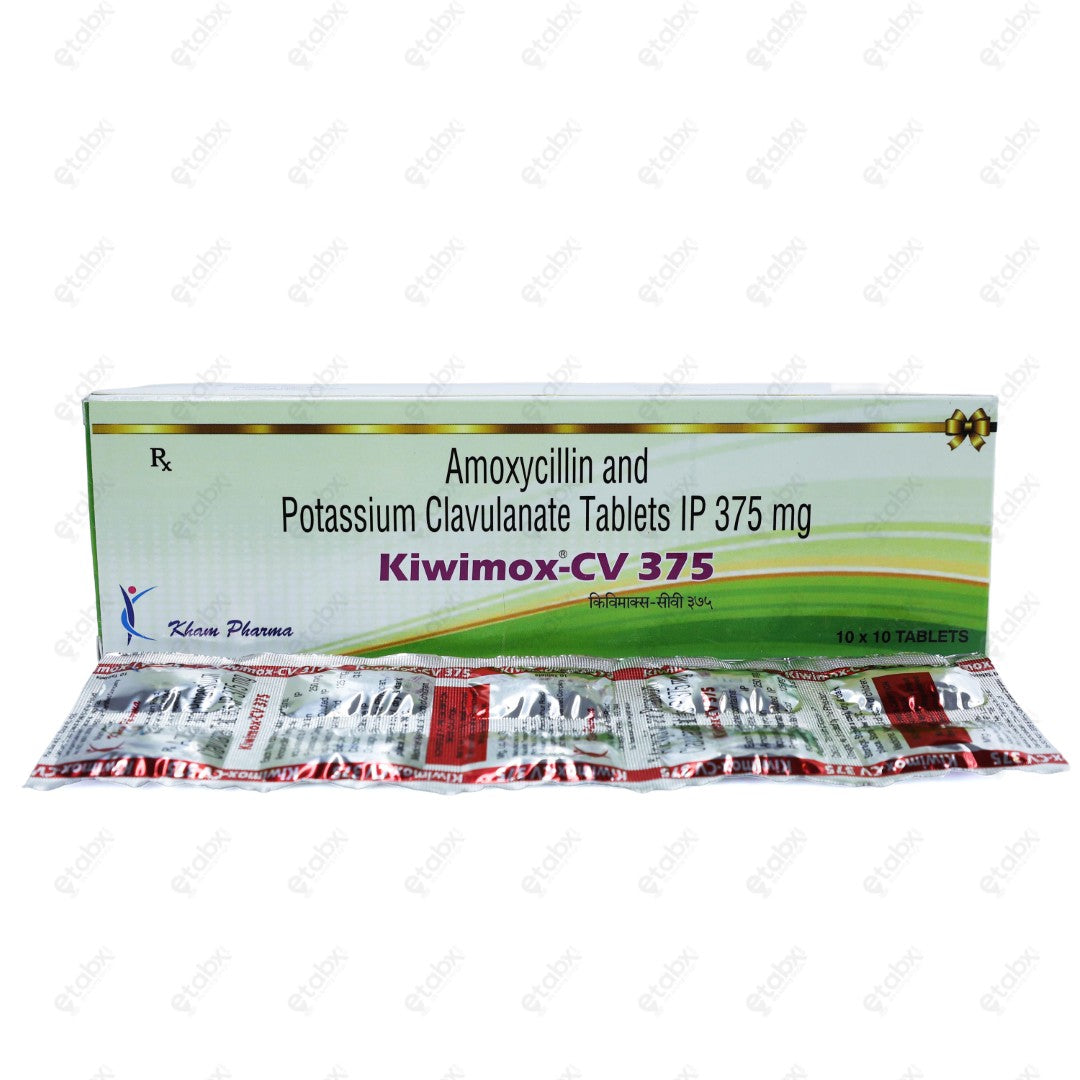 Kiwimox CV 375mg Tablet 10s
