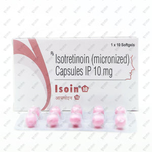 Isoin 10mg Capsules 10's