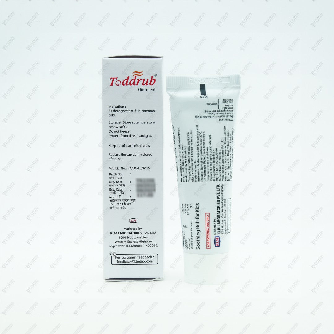 Toddrub Ointment 40gm