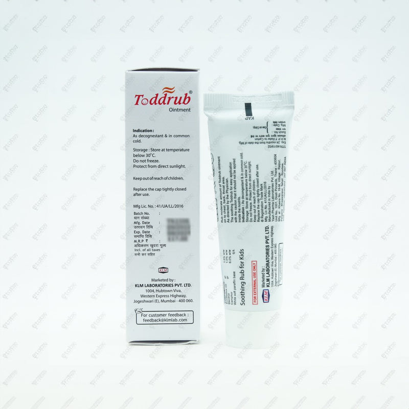 Toddrub Ointment 40gm
