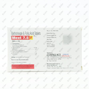 MEXT F 7.5mg Tablet 28's