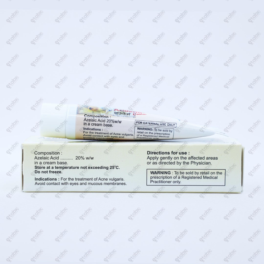 Aziderm 20% Cream 15g