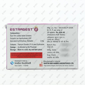 ESTRAGEST 2MG Tablet 28's