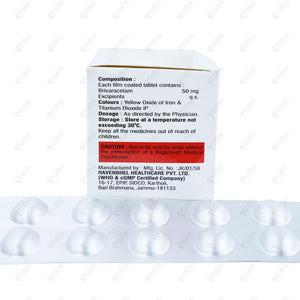 Britam 50mg Tablet 15's